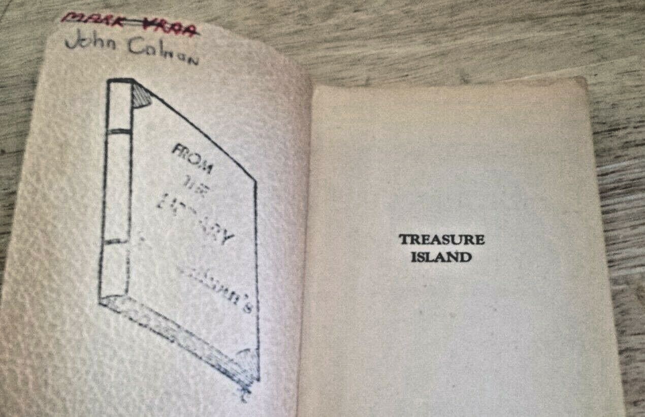 Treasure Island by Robert Louis Stevenson 1960 VTG PB