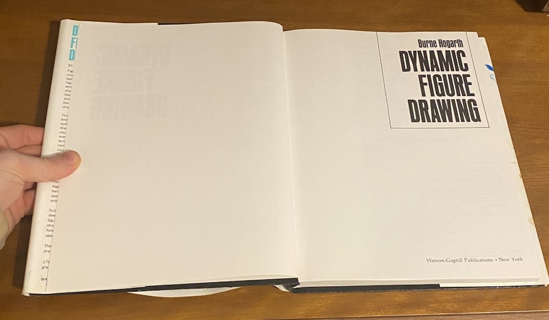Burne Hogarth Dynamic Figure Drawing + Drawing Dynamic Hands 2 Book