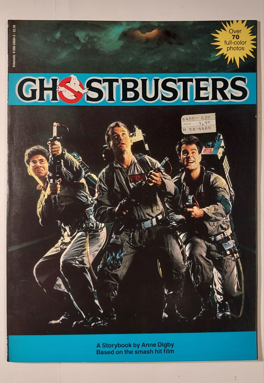 Ghostbusters A Storybook Anne Digby 1984 1st Printing 70 Full-Color Photos Film