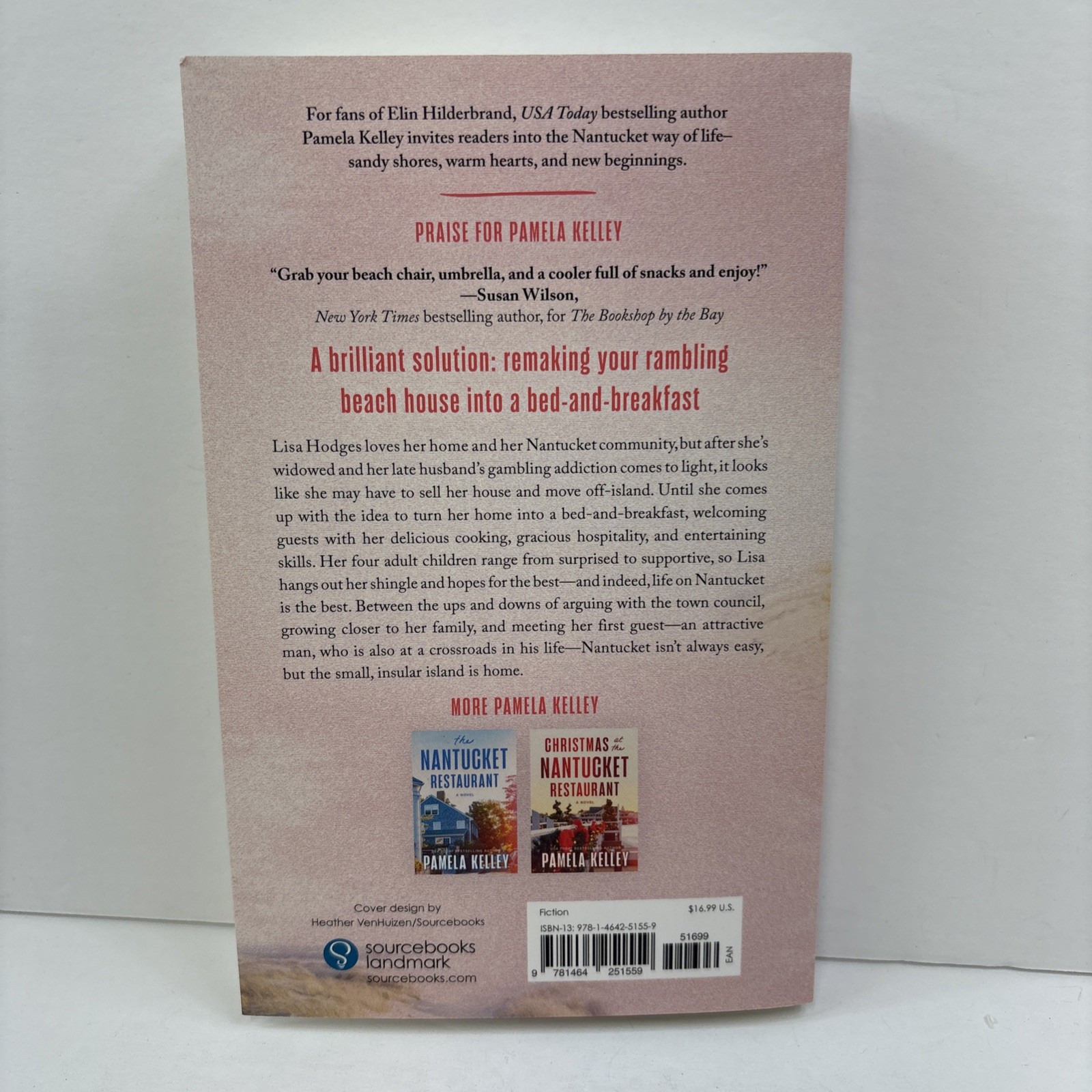 The Nantucket Inn: A Novel – Paperback, by Kelley Pamela NEW