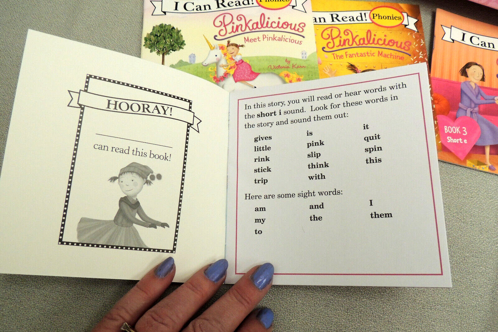 Pinkalicious Phonics Box Set (I Can Read Phonics) – 12 Paperbacks NEW BOX SET