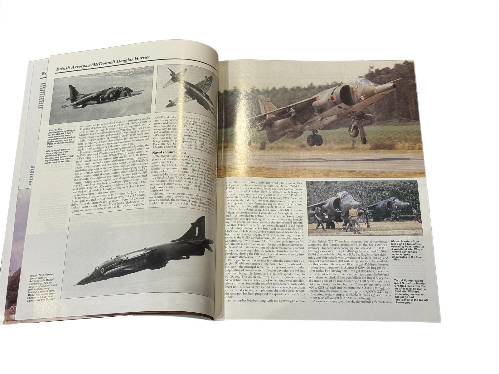 McDonnell Douglas Aerospace Aircraft Company Brochure AV-8B Harrier II (60 Pages