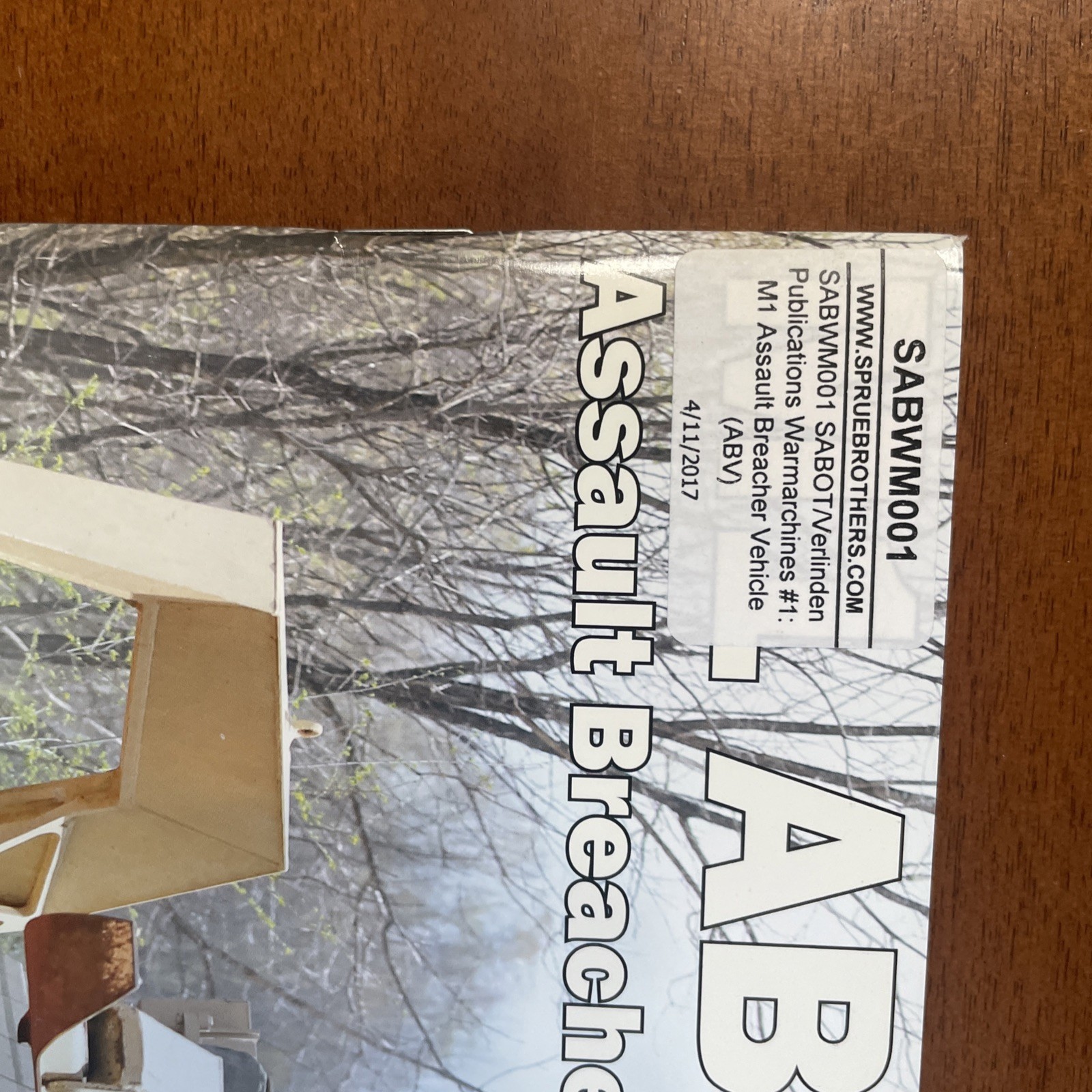 ABV Assault Breacher Vehicle – VP SABOT Publications No. WM001, SB, 44 Pages