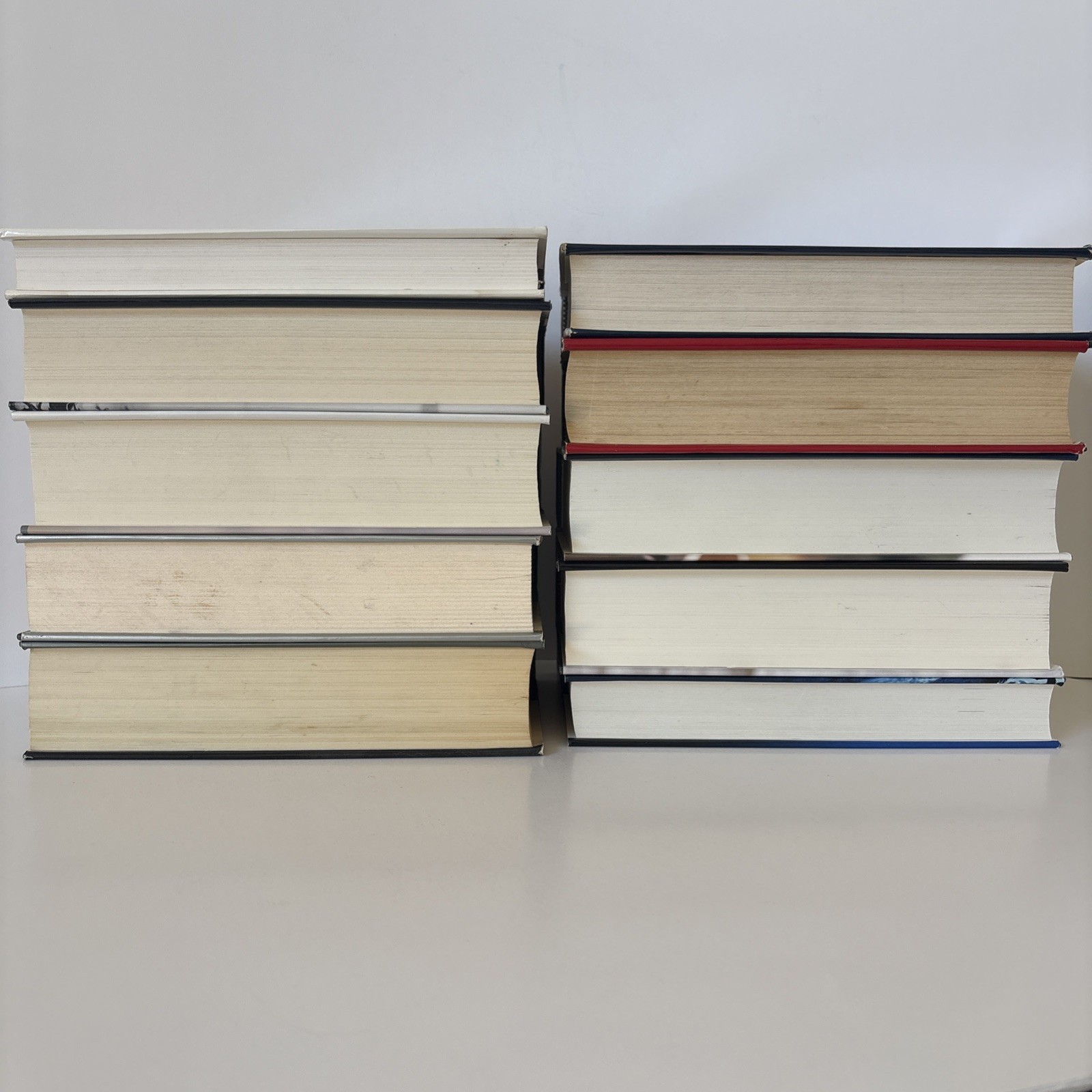 Tom Clancy 10 Hardcover Book Lot Hunt for Red October Jack Ryan Classics HC/DJ