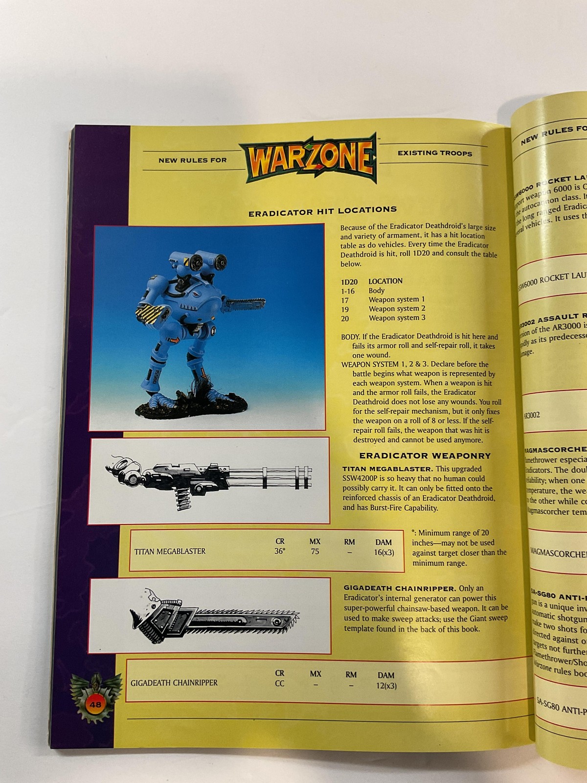 Vintage WARZONE DAWN OF WAR Compendium By Target Games AB (English) Paperback