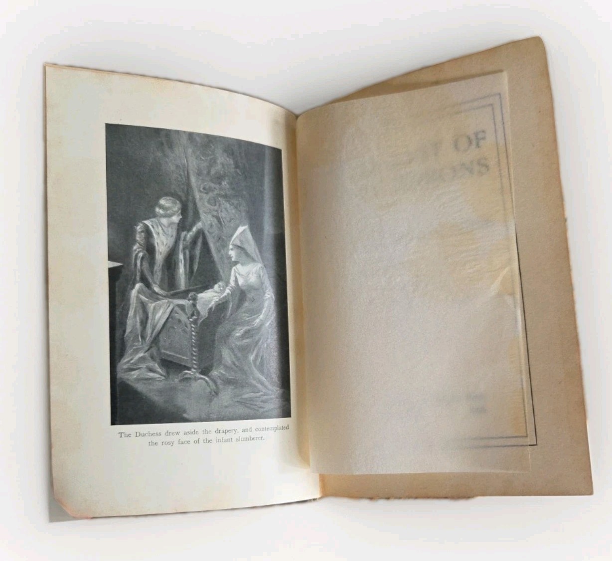 1903 The Last of the Barons Vol II – Edward Bulwer Lytton – Scribner Hardcover