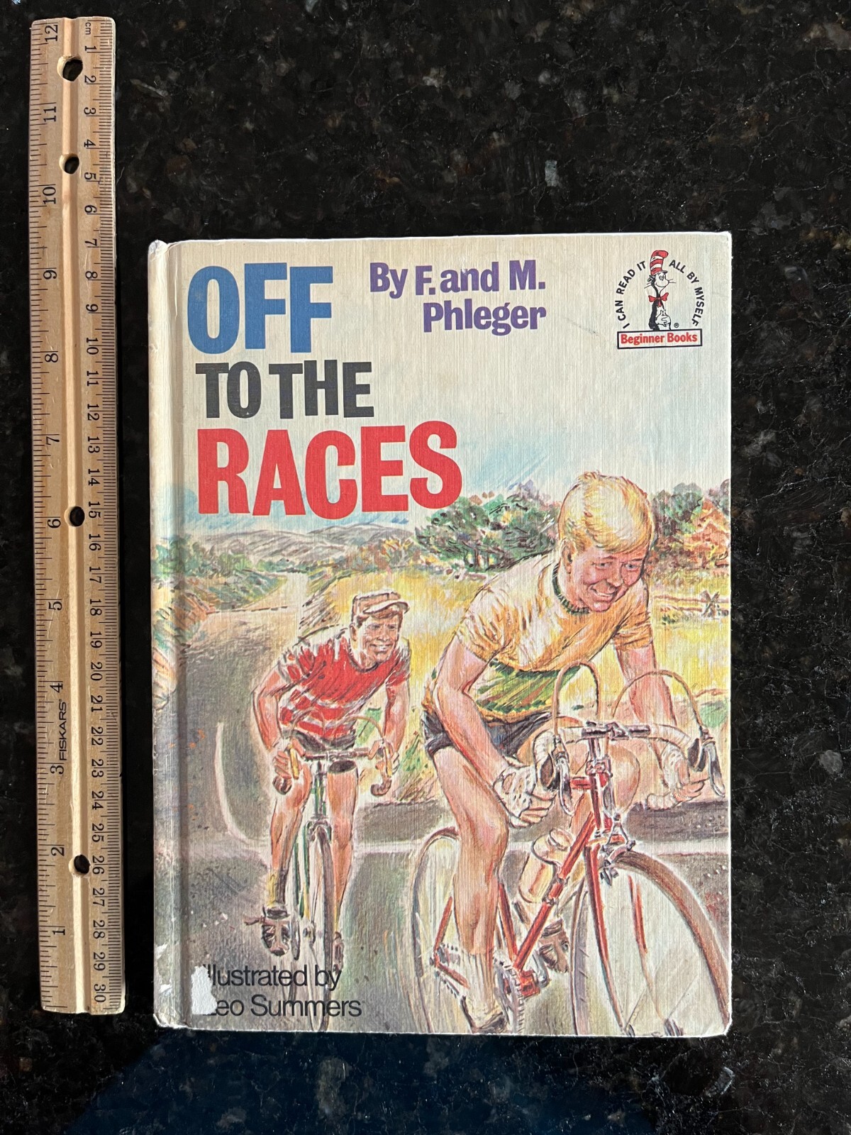 Vintage Off to the Races by F M Phleger Dr Seuss hardcover book 6.75″ x 9.25″ #1