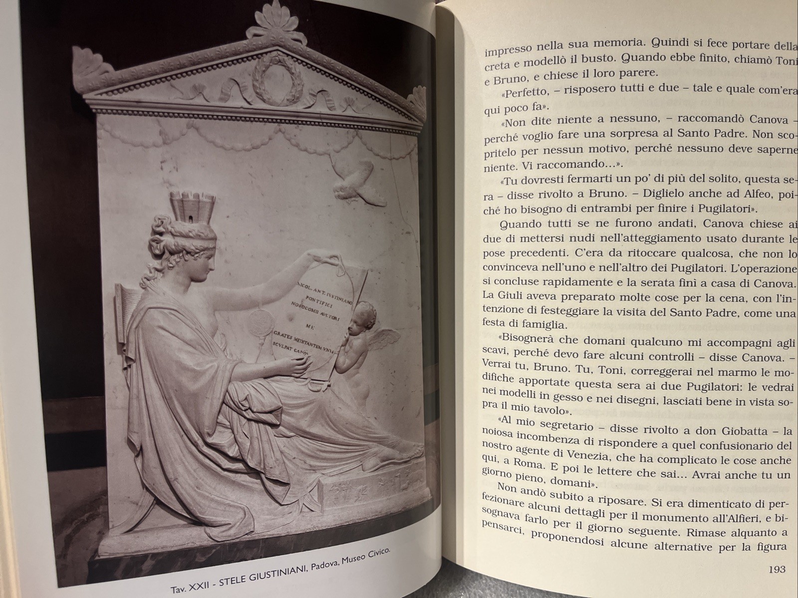 Antonio Canova: Storia dell’uomo e dell’artista by Dante Bovo HC Del Noce. 2001