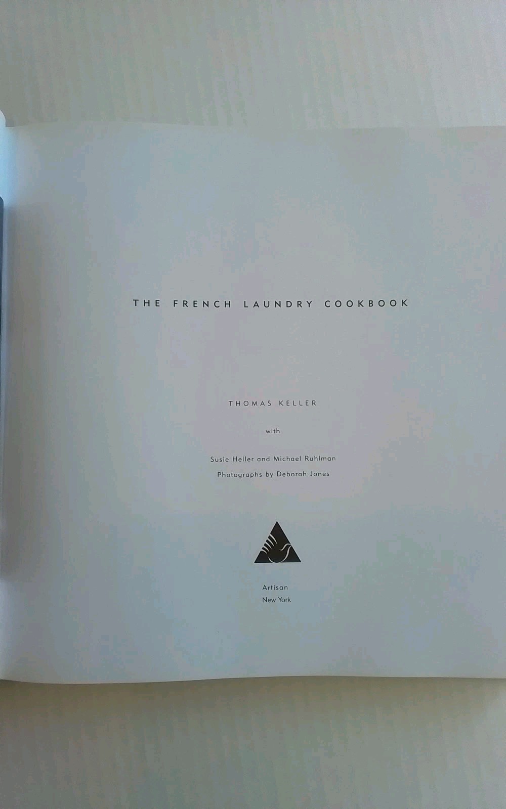 The French Laundry Cookbook Thomas Keller Hardcover Free Shipping