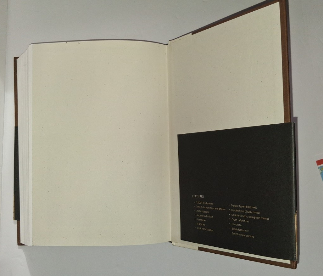 ESV Archaeology Study Bible Hardcover Crossway VG- Clean