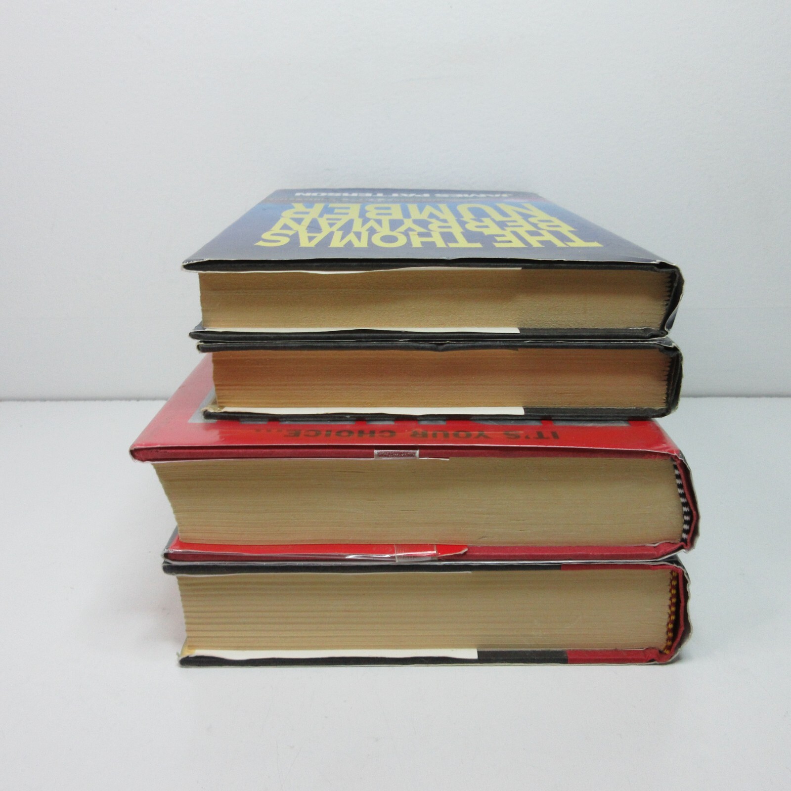 Lot of 4 James Patterson Hardcover Books -Women’s Murder Club/Stand Alone Novels