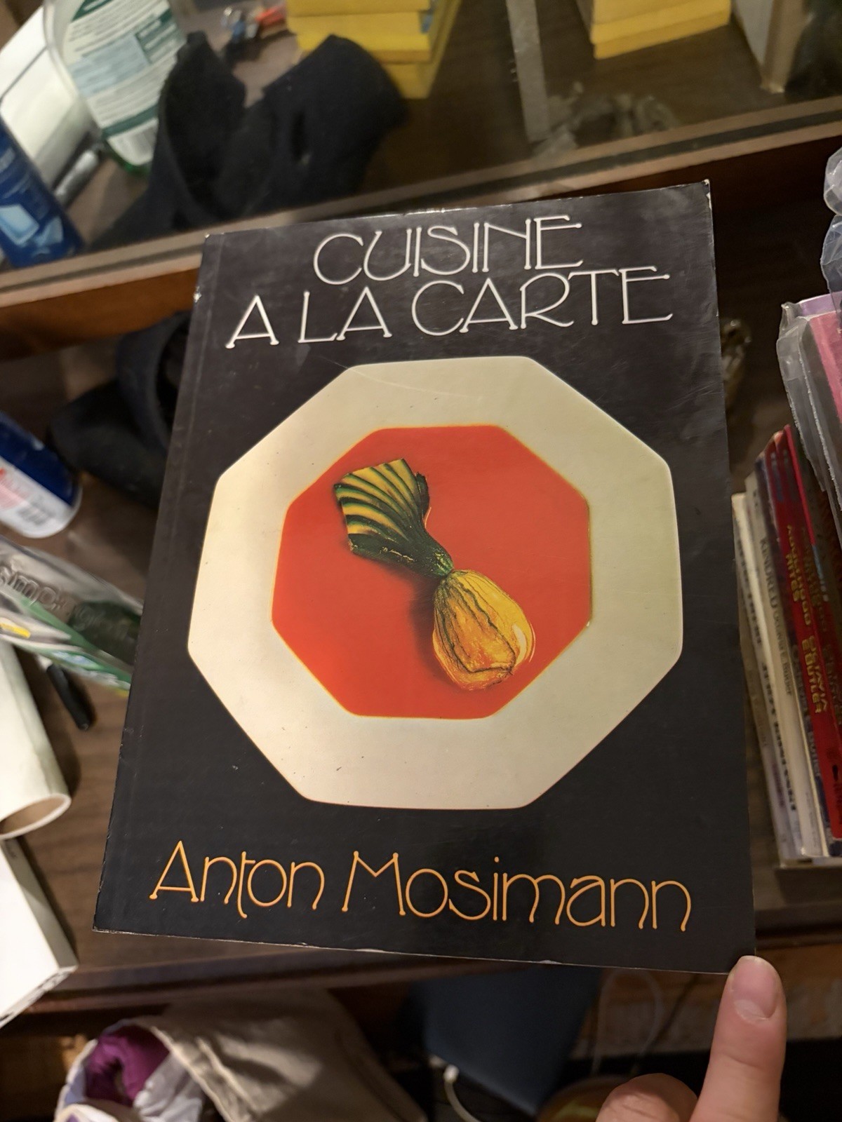 Cuisine A La Carte by Anton Mosimann AUTOGRAPHED 1995 Nouvelle Cookbook pb