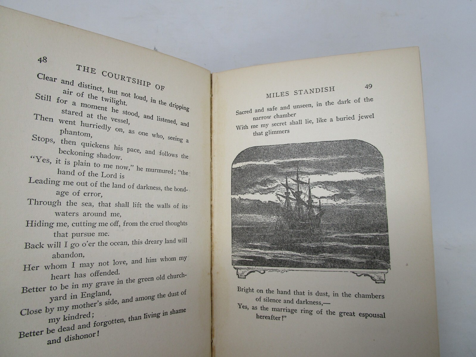 The Courtship of Miles Standish by Henry W. Longfellow 1910
