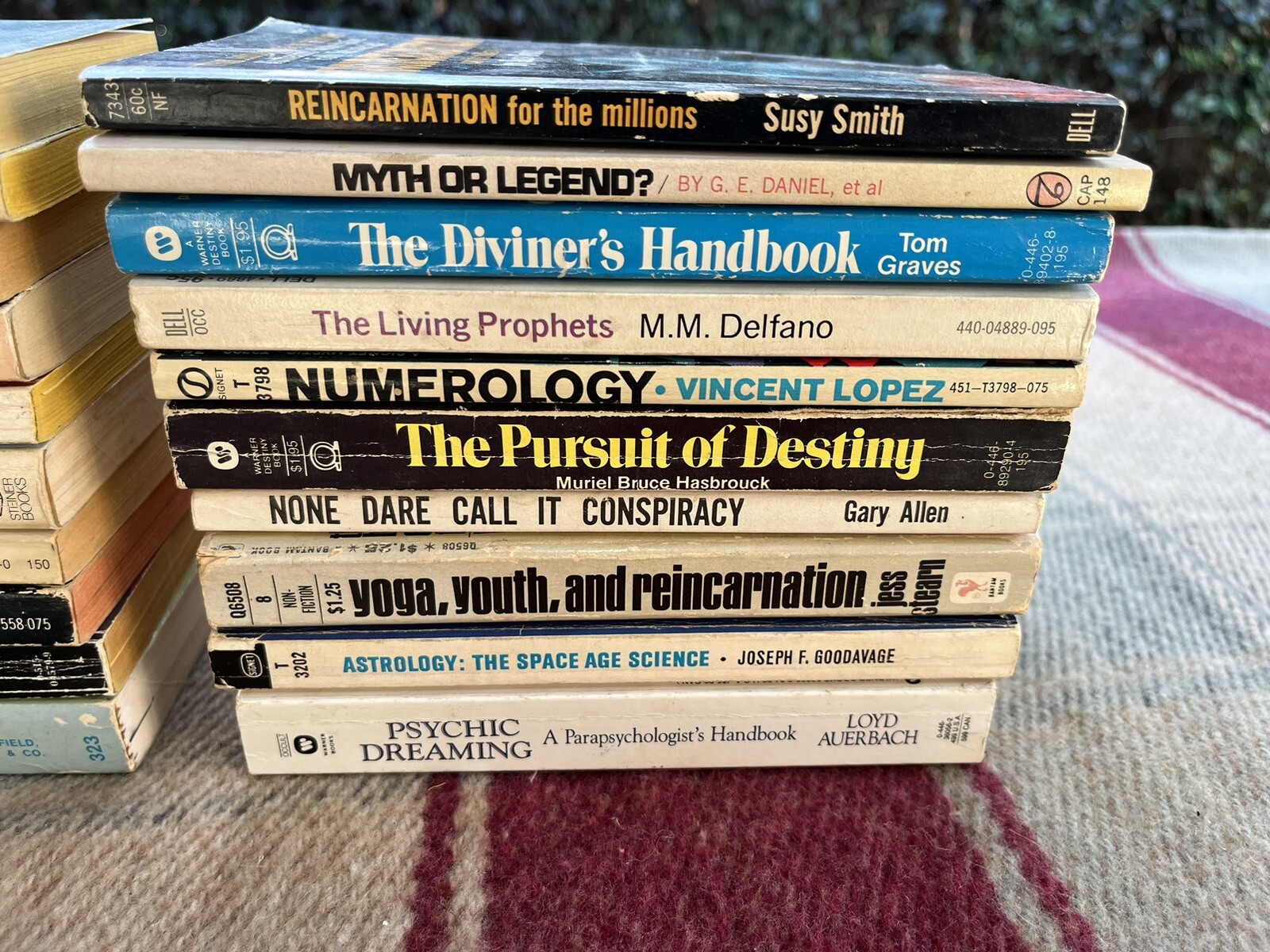 Esp, Psychic Powers, Telepathy, Paranormal Book Lot