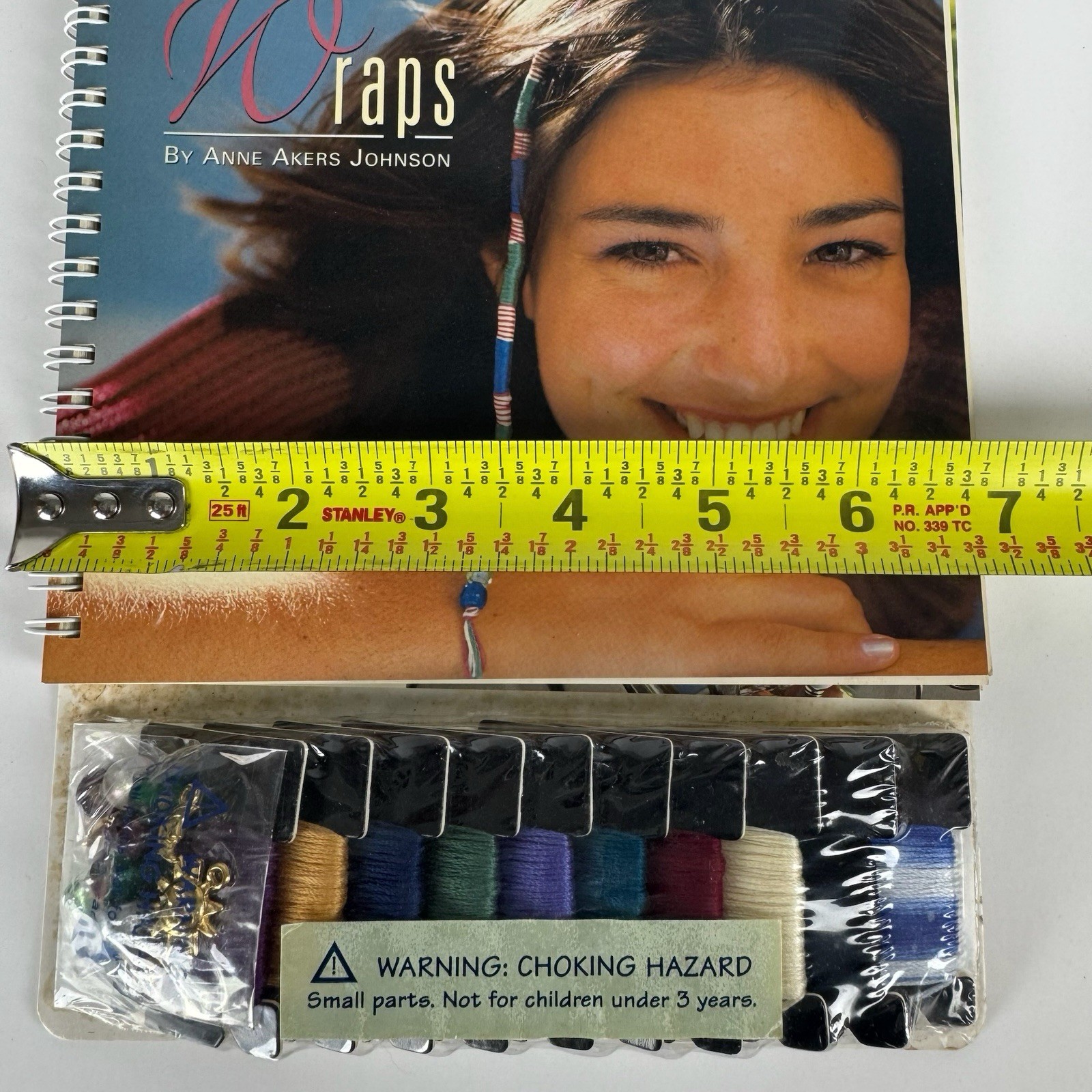 1998 Hair Wraps By Anne Akers /Klutz Certified. Accessories Included
