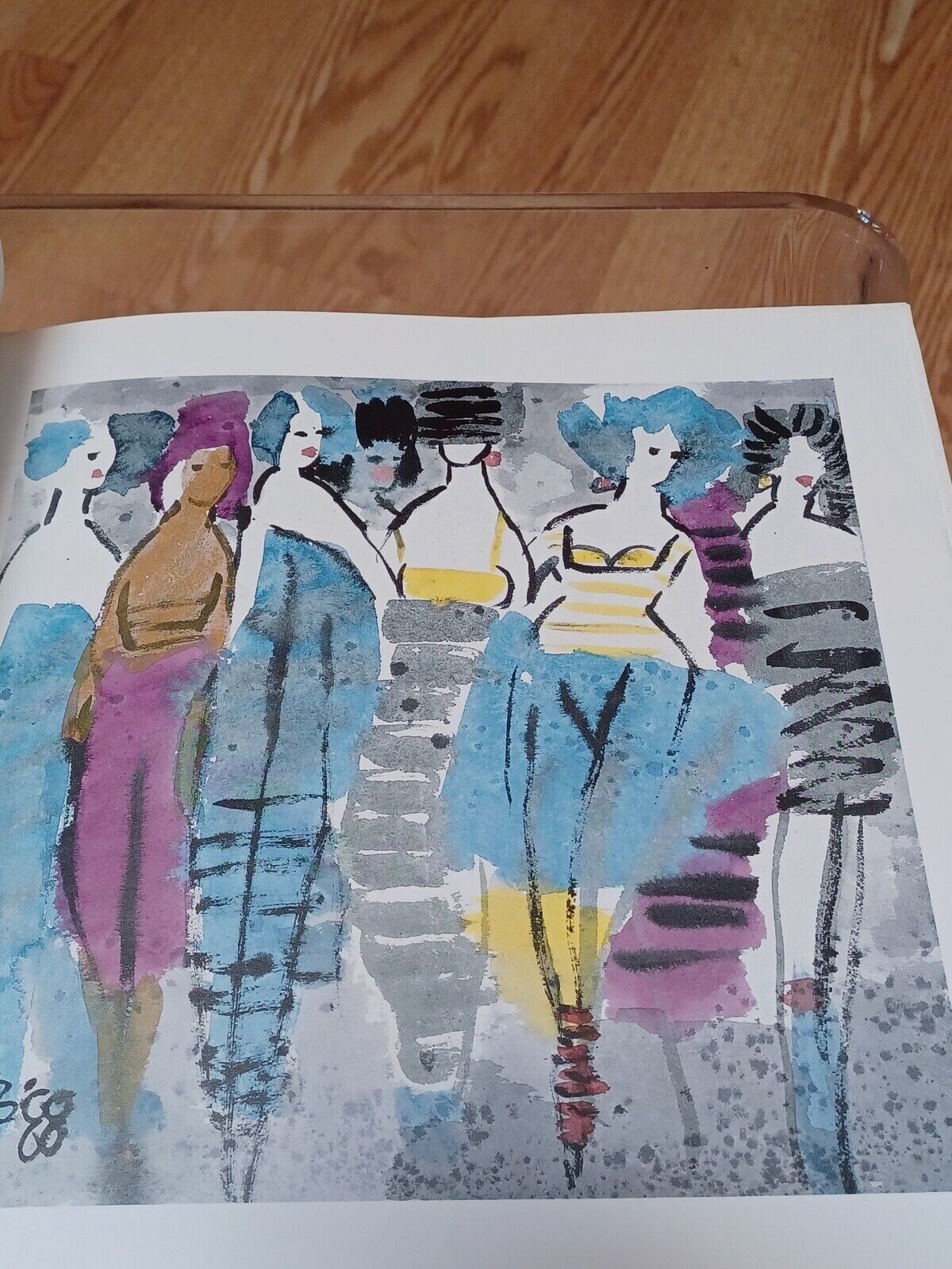 ju ming paintings 1988 hardcover 78+ pages catalog