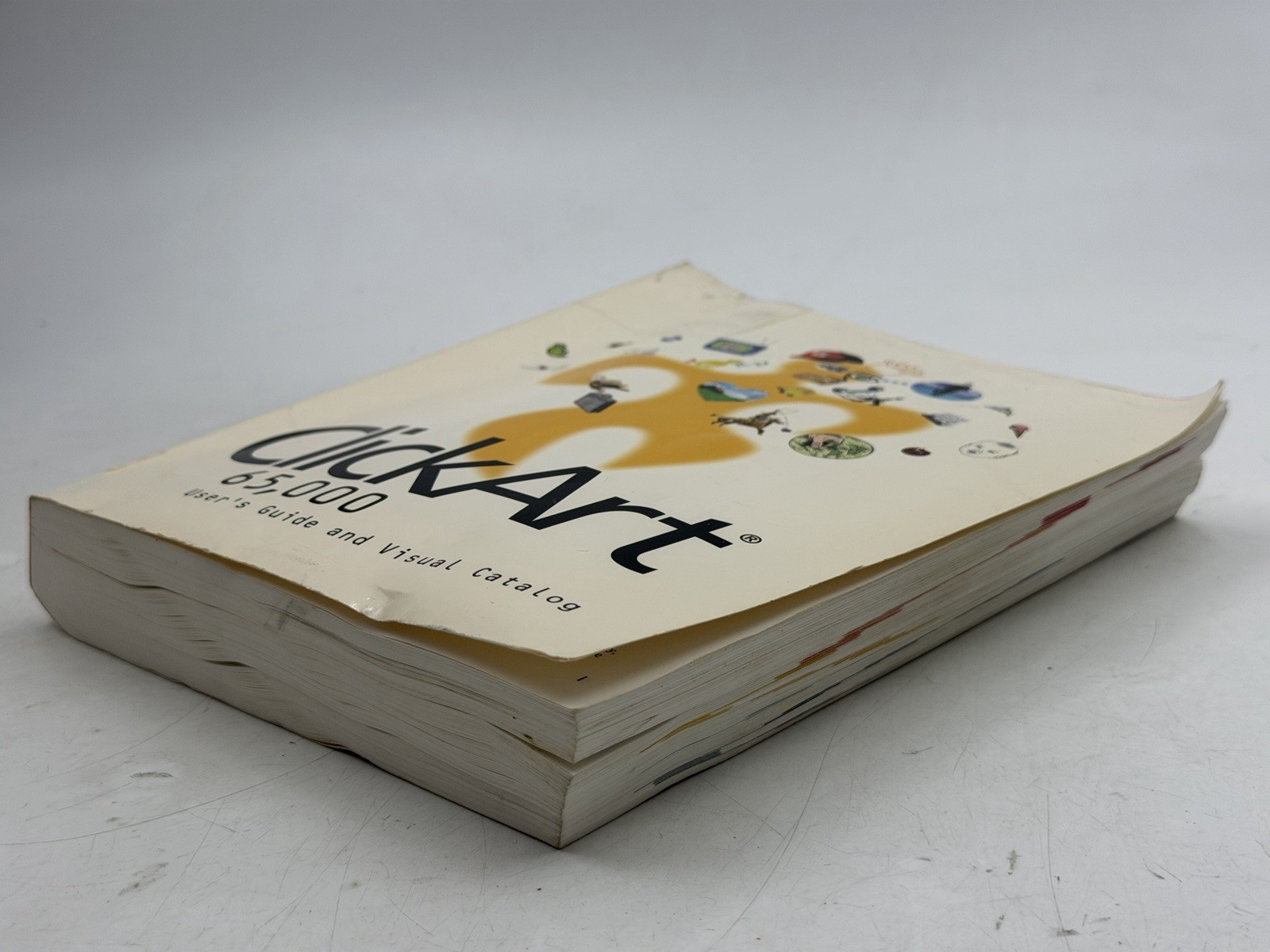 Click Art 65 000 Users Guide and Visual Catalogue Paperback Book 1997 W/CD’S