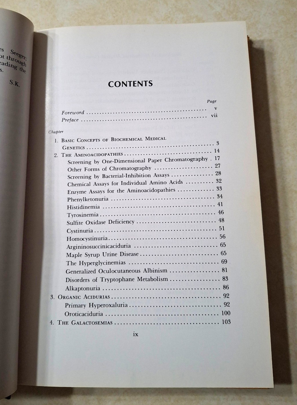 Biochemical Methods in Medical Genetics American Lecture Series SIGNED HCDJ 1977