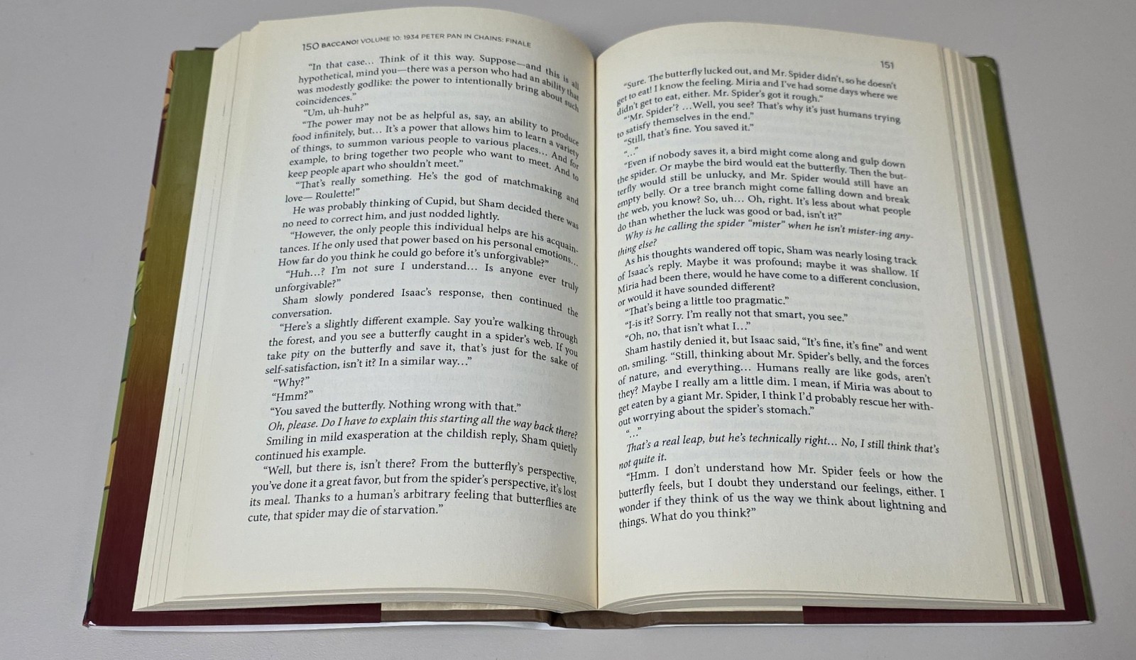 BACCANO! VOLUME 10: 1934 Peter Pan Chains Finale (Yen On 2018 HC Ryohgo Narita)