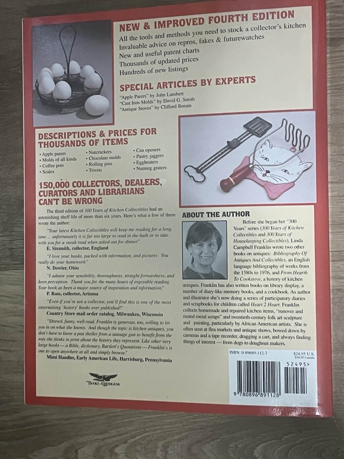 ” 300 Years of Kitchen Collectibles” by Linda Campbell Franklin -648 Pages!