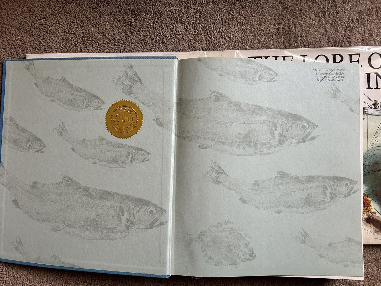 The Lore Of Sportfishing Tre Tryckare, E. Cagner ( 1976 : HC/DJ)