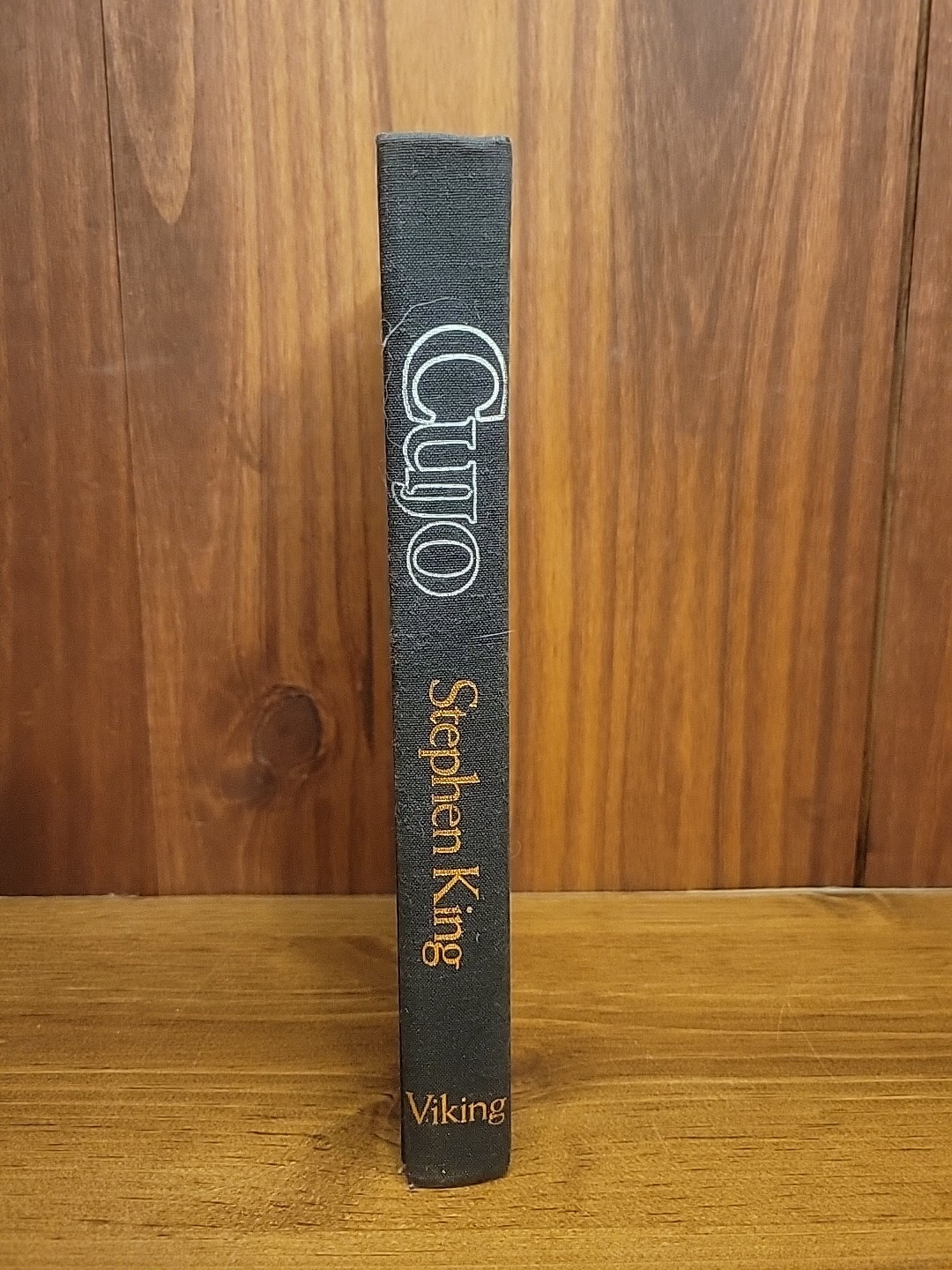 Cujo Hardcover Stephen King 1981 1st Edition 2nd Print MP8W Gutter, No DJ
