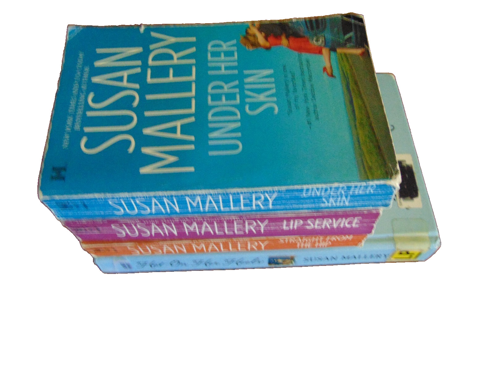 Complete Set Susan Mallery Lone Star Sisters (4) Books; 3-MM PB & 1-HC Lg Print
