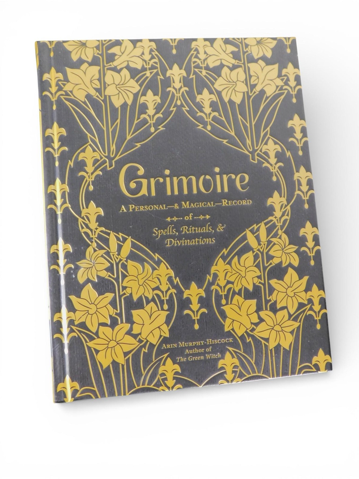Grimoire Arin Murphy-Hiscock Adams Media Black Gold HC Witchcraft Magic Journal