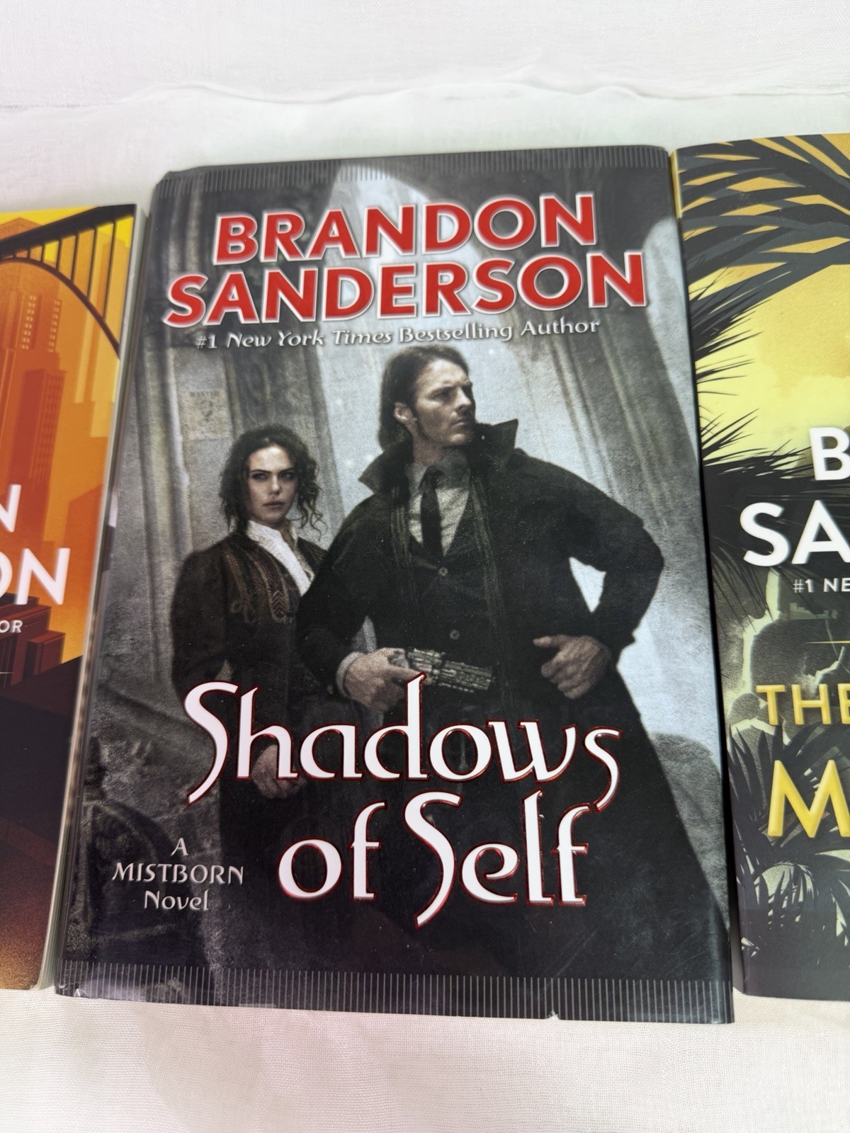 Brandon Sanderson Mistborn Wax & Wayne Books 1-3 Lot HC/PB Alloy Shadows Bands