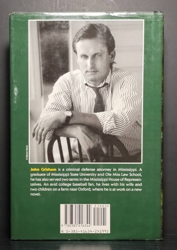 The Firm John Grisham 1991 First Edition Hardcover Doubleday Legal Thriller DJ