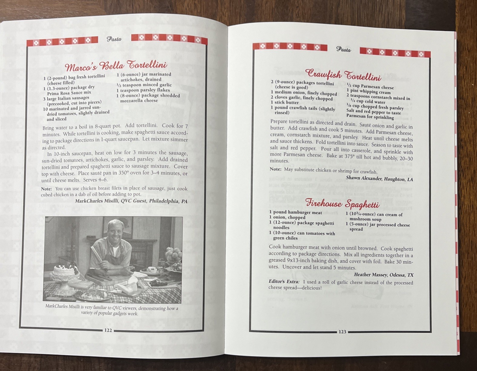 Best of the Best QVC Family Cookbook (Various Contributors 2005 Paperback) °