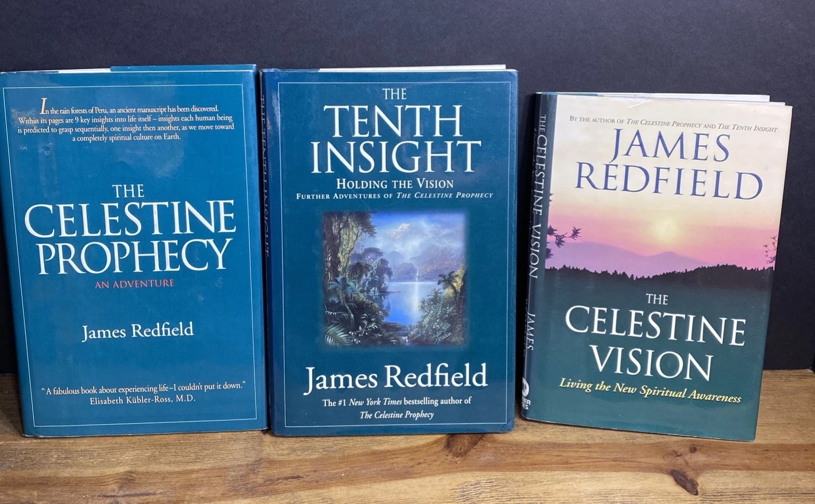 Lot 3 The Celestine Prophecy Tenth 10th Insight Vision Spiritual Awareness HC/DJ