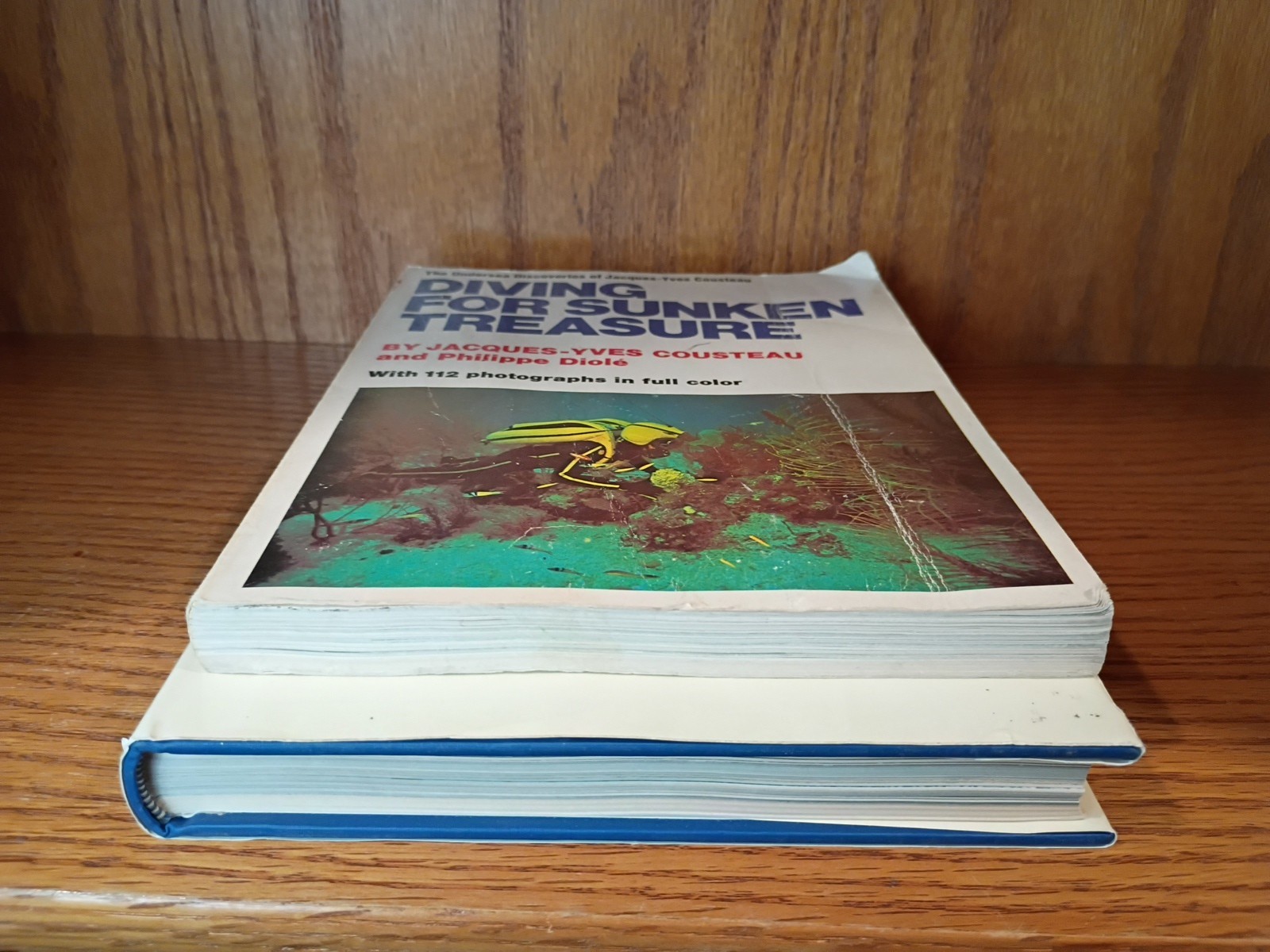 Lot Of 2 The Undersea Discoveries Of Jacques-Yves Cousteau & Philippe Dione Rare