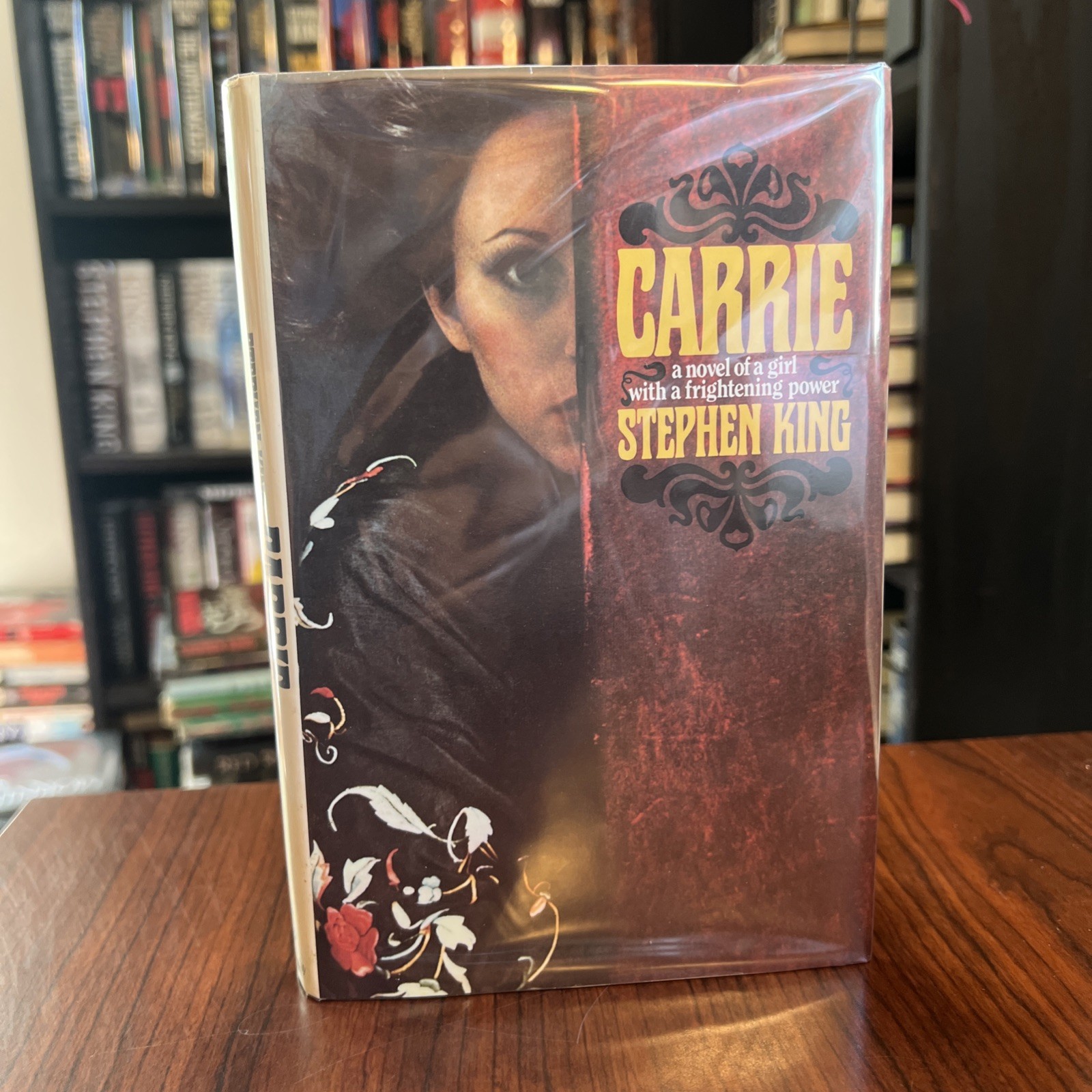 Stephen King, CARRIE, Hardcover $17.95 DJ, First Edition Later Print