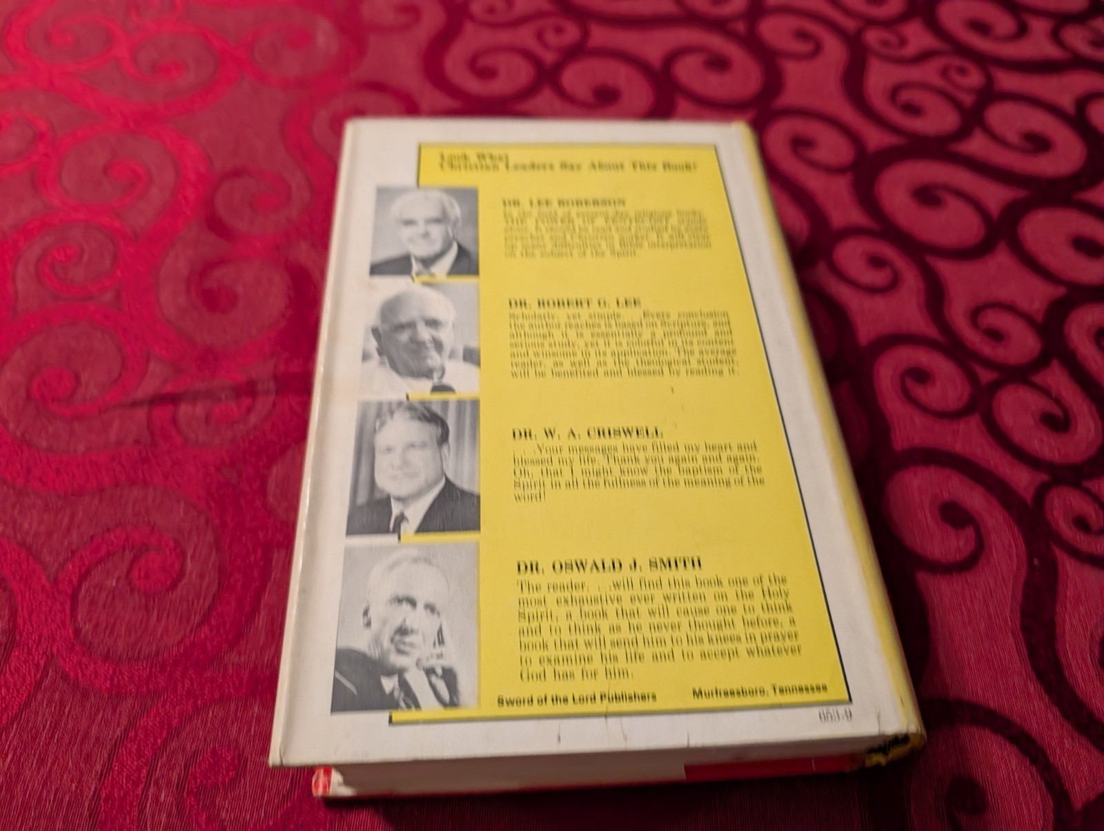 THE POWER OF PENTECOST By John R. Rice – Hardcover & Dust Jacket