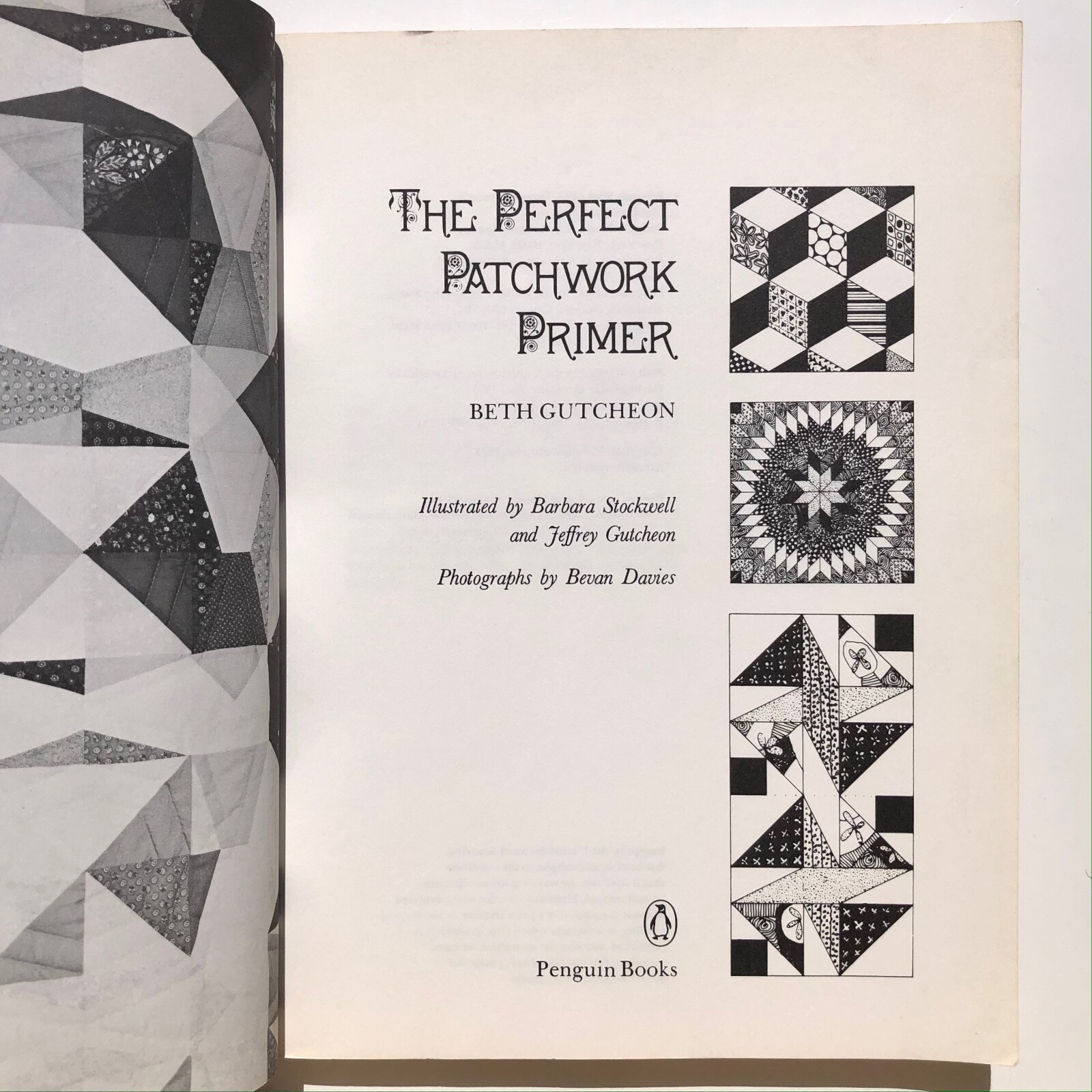 The Perfect Patchwork Primer by Beth Gutcheon quilting 0140462120 Paperback 1974