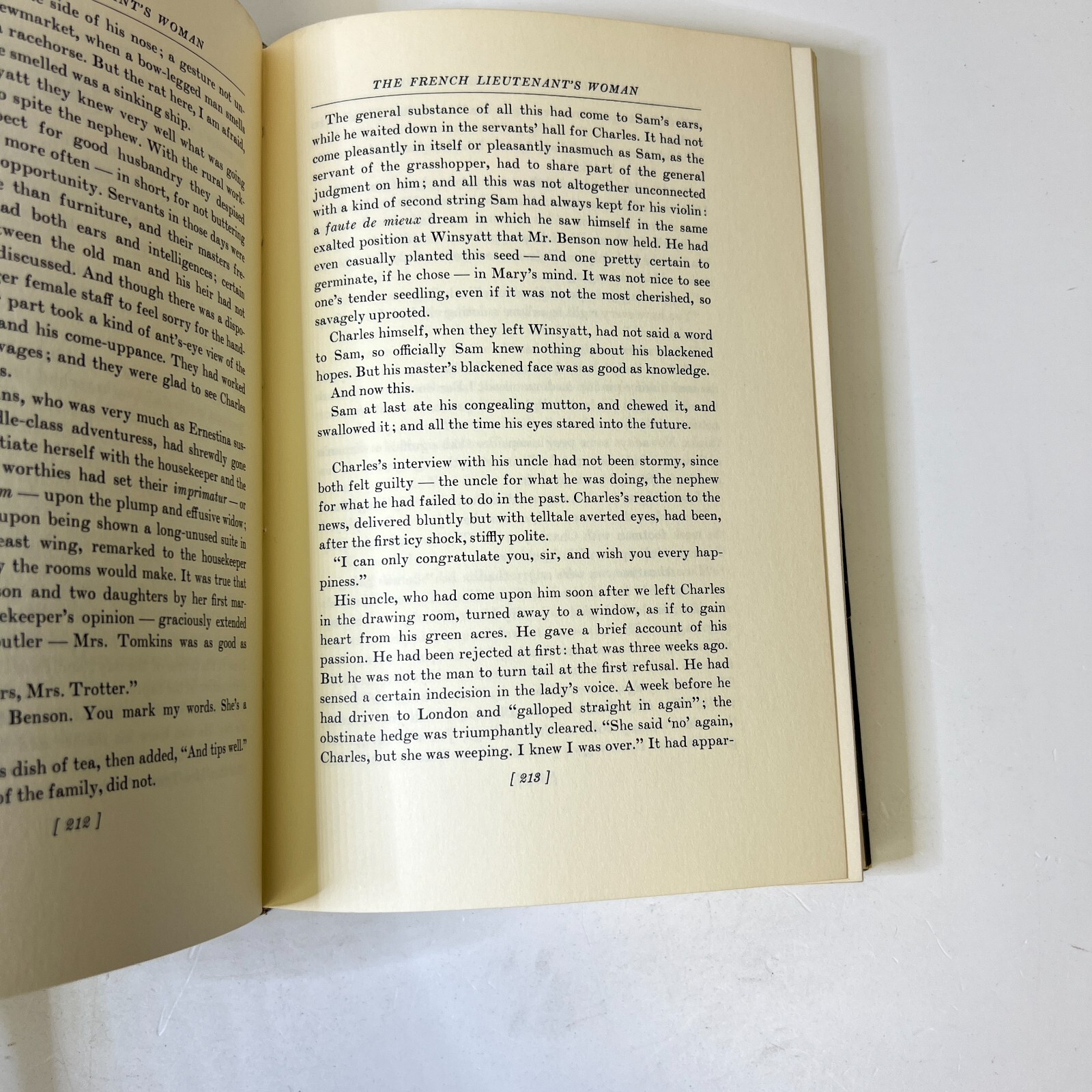 The French Lieutenant’s Woman by John Fowles HB/DJ 1st ed 1969