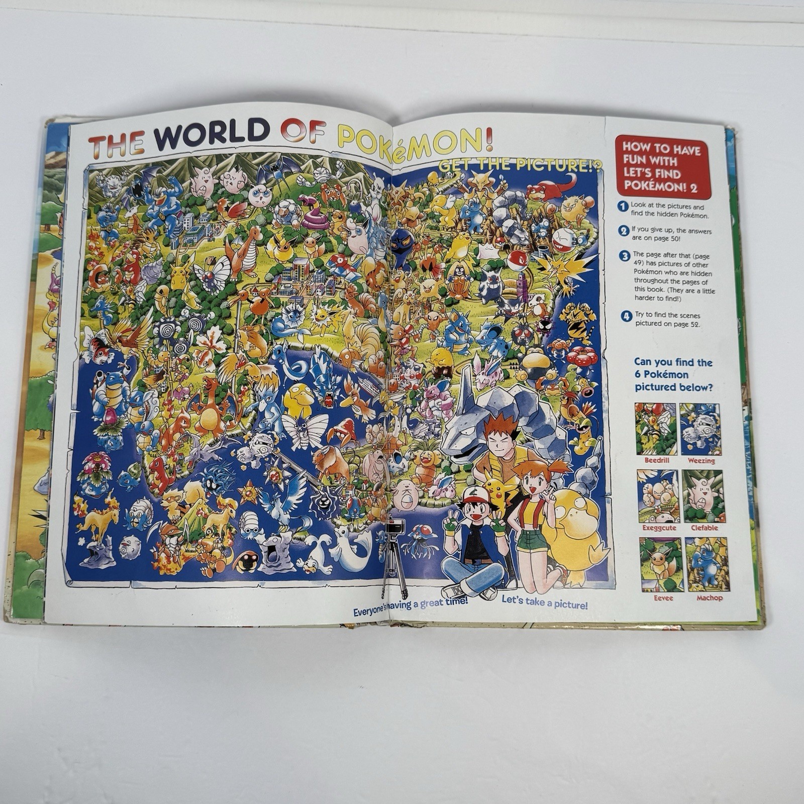 Let’s Find Pokemon! Special Complete Edition Hardcover First Edition 2006 Viz