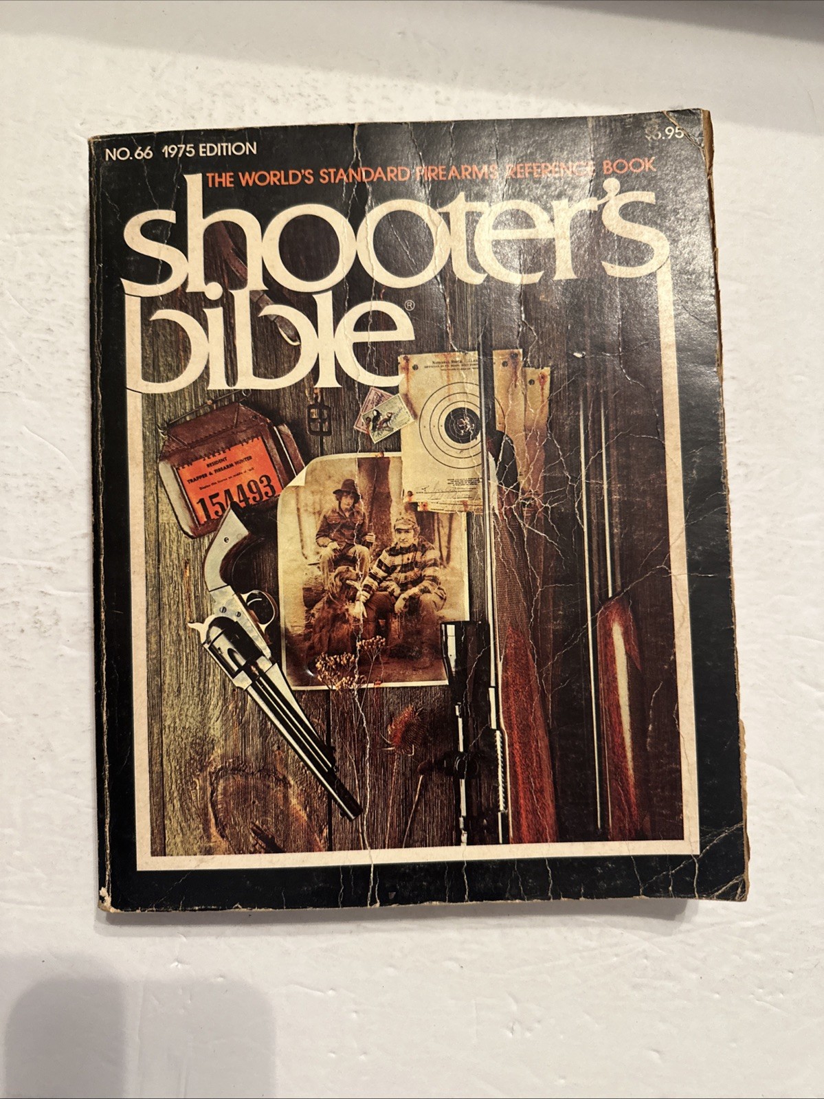 The Shooter’s Bible book lot 1971 1975 Vintage Firearms Reference Book