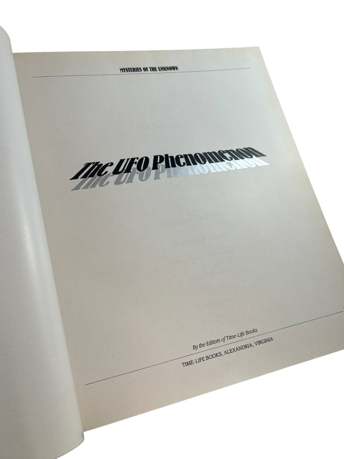 Vintage Time Life HC Mysteries of the Unknown “The UFO Phenomenon”