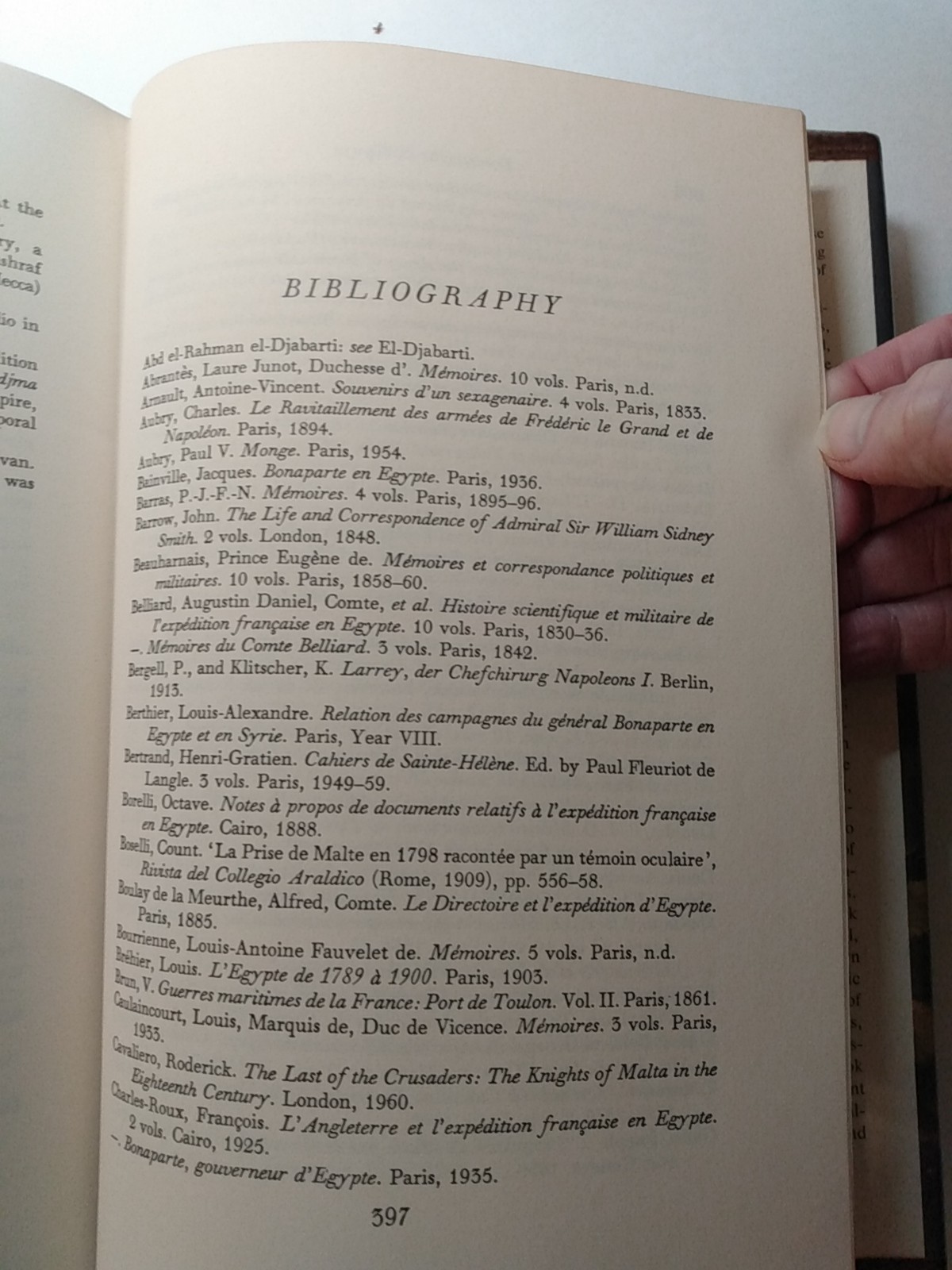 Bonaparte in Egypt Book by J. Christopher Herold 1962 1st Ed military history