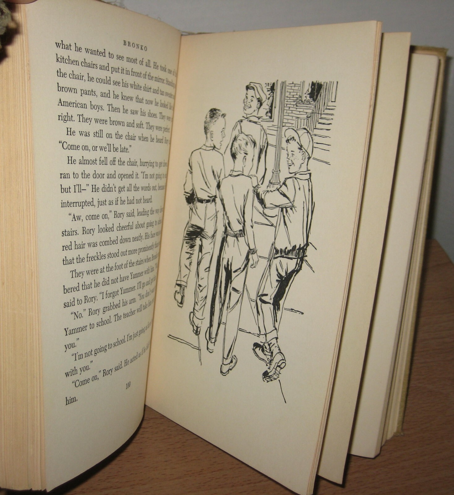 Young Readers Vintage BRONKO BY ROSA K. EICHELBERGER 1955 Ex-library Illustrated