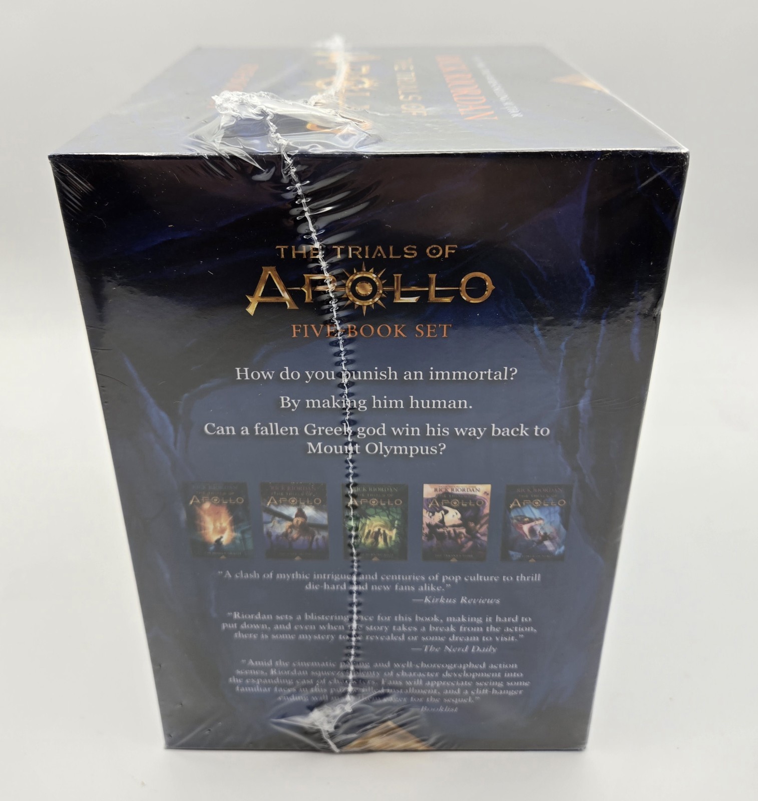 NEW SEALED The Trials of Apollo 5 Book Paperback Boxed Set by Rick Riordan
