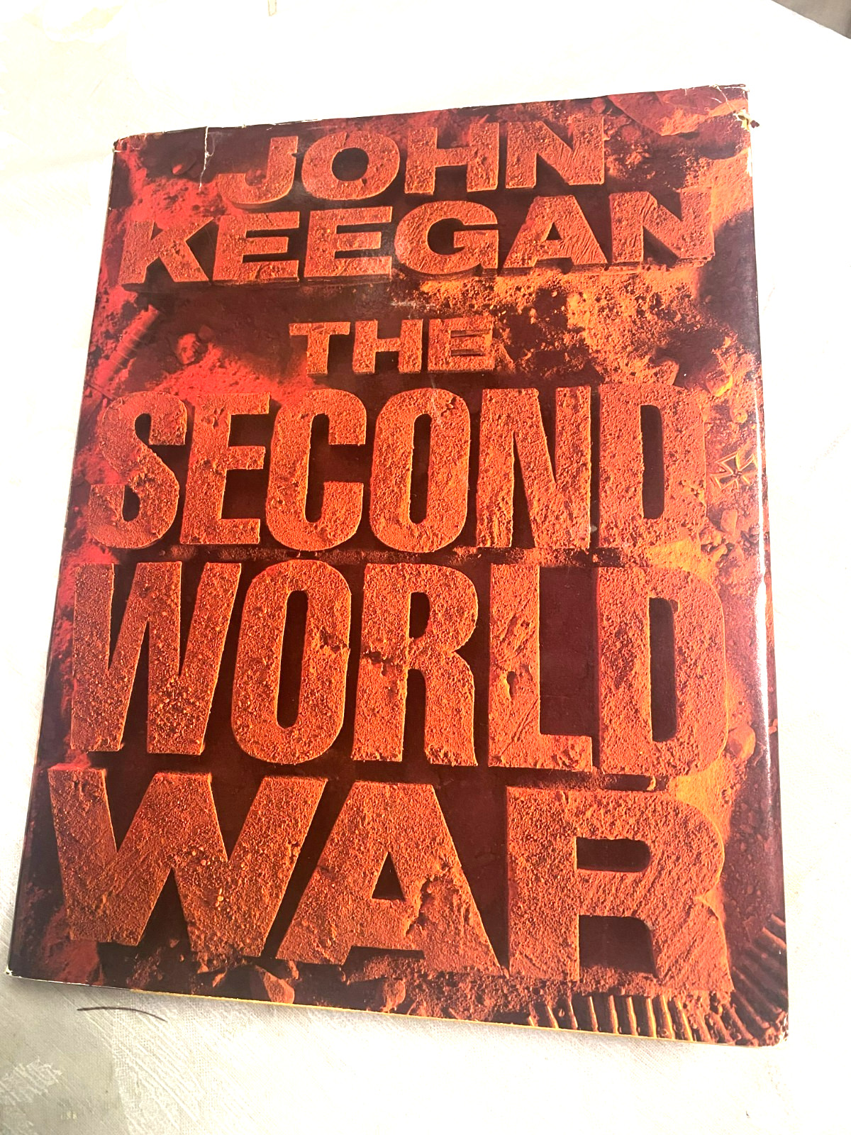 RARE! THE SECOND WORLD WAR by JOHN KEEGAN (1989, Hardcover) FINE w/DJ BOMC