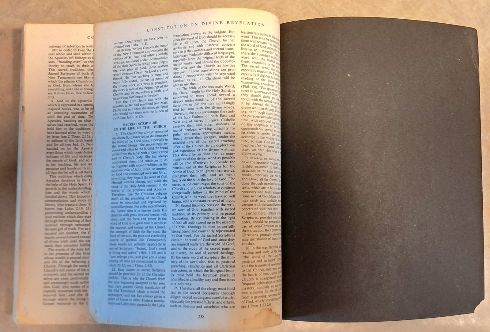 1971 The New American Holy Bible Catholic Press World Publishing Red Letter