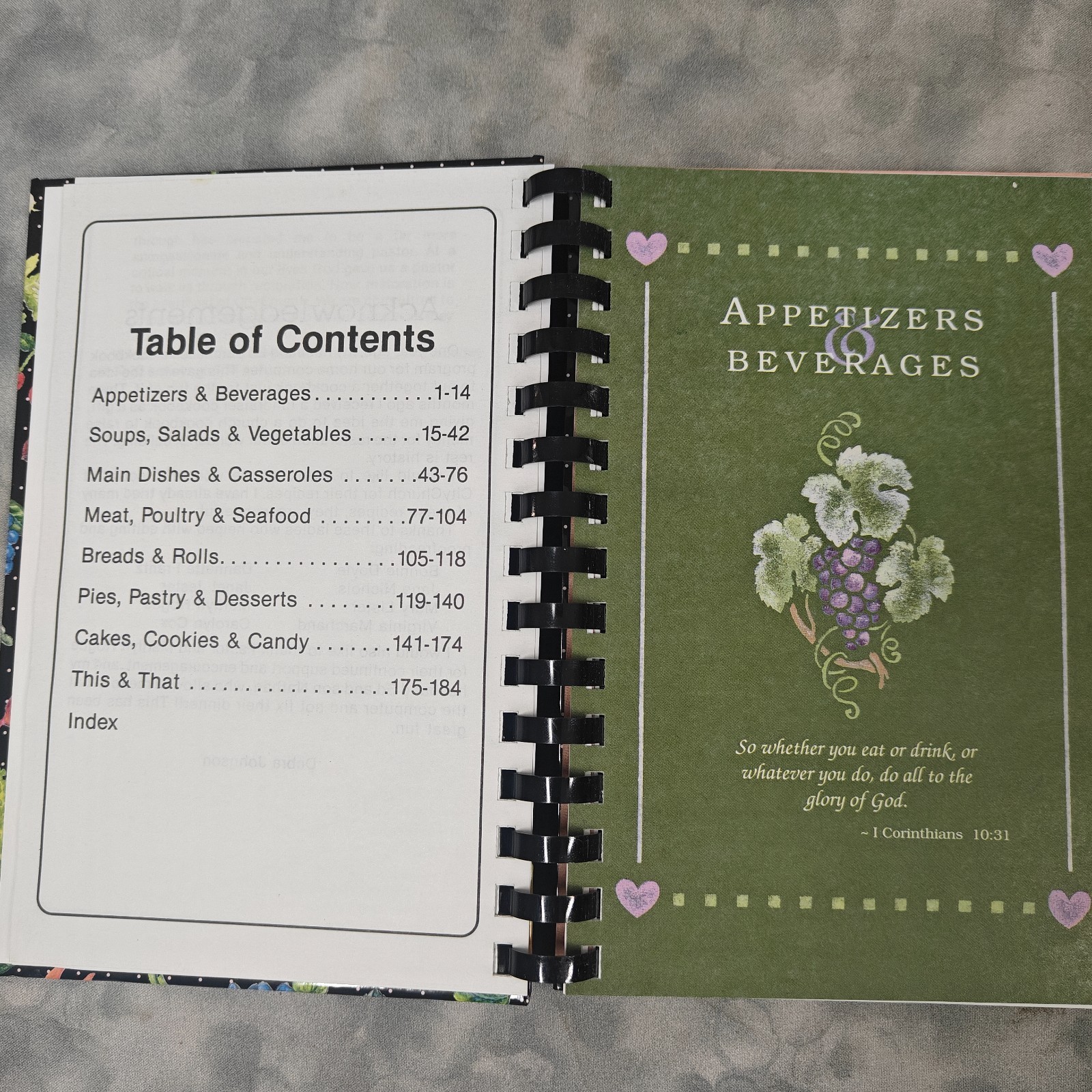 Citychurch Cookbook 1993 Morris Press Spiral Fundraising Church Recipes
