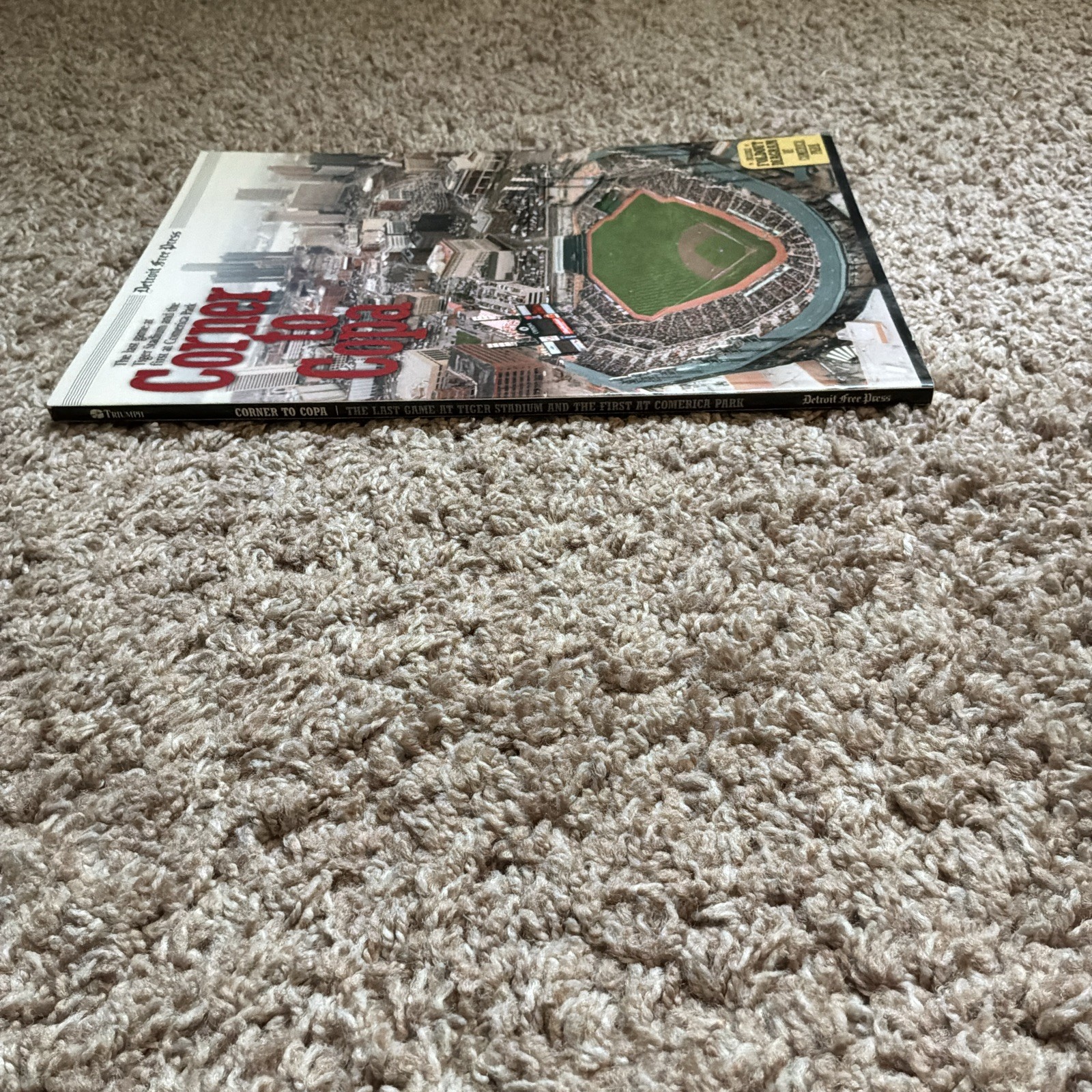 Detroit Free Press Corner to Copa Paperback Baseball Nonfiction Sports Foldout