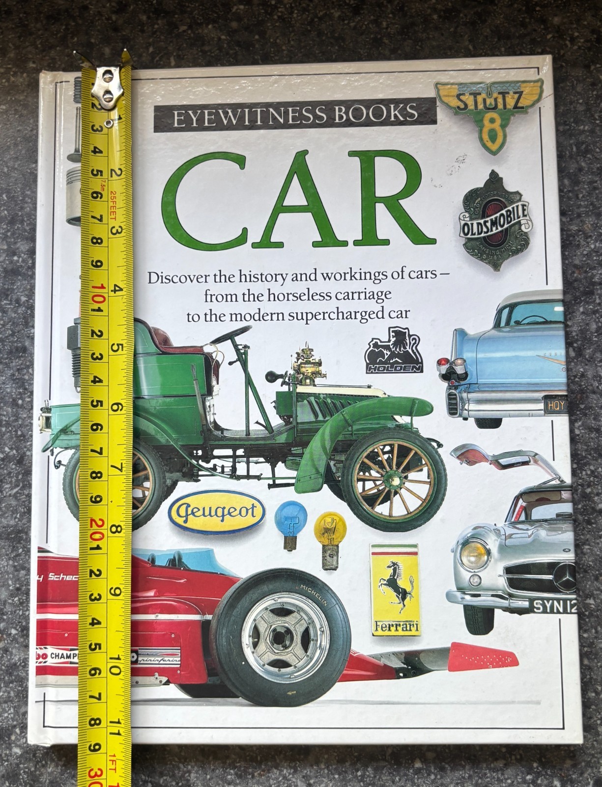 1990 Vintage Eyewitness Books: Car; Knopf, 21, Hardover Book
