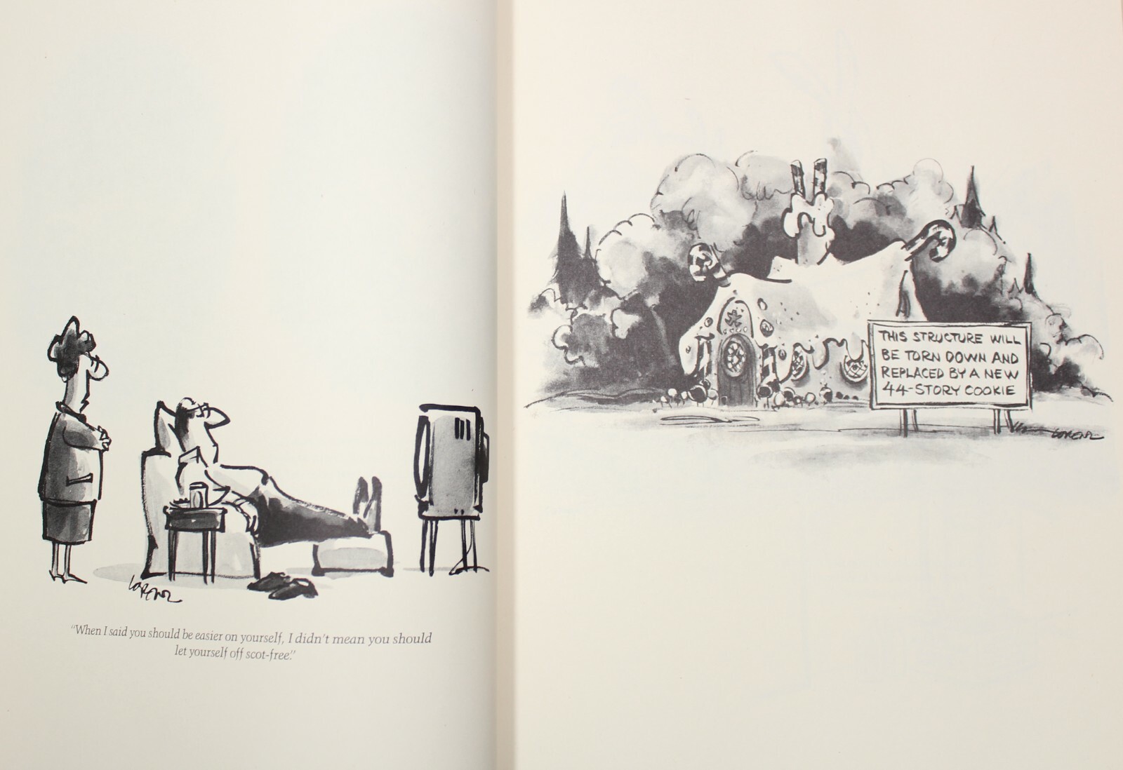 Now Look What You’ve Done! Cartoons by Lee Lorenz 1977 1st Edition HCDJ