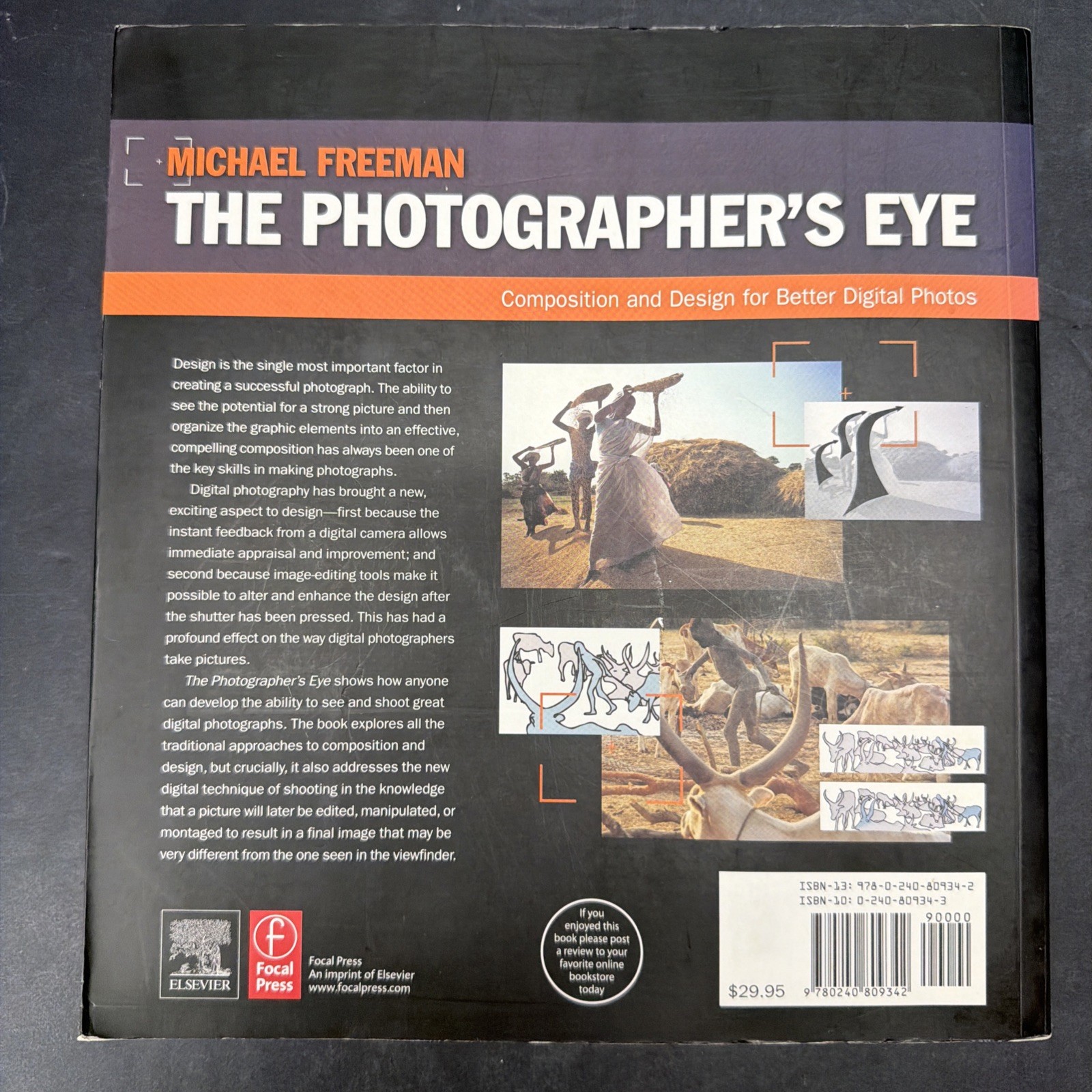 The Photographer’s Eye Michael Freeman 2007 Focal Press Photography Book